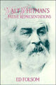 Book cover of: Walt Whitman's Native Representations. By: Ed Folsom