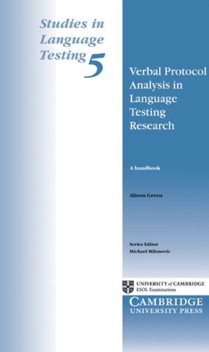 Verbal Protocol Analysis in Language Testing Research