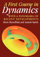 Book cover of: First Course in Dynamics. By: Boris Hasselblatt