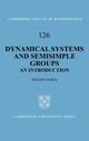 Book cover of: Dynamical Systems and Semisimple Groups
