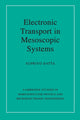 Book cover of: Electronic Transport in Mesoscopic Systems. By: Supriyo Datta