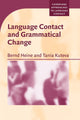 Book cover of: Language Contact and Grammatical Change