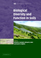 Book cover of: Biological Diversity and Function in Soils
