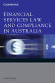 Book cover of: Financial Services Law and Compliance in Australia. By: Gail Pearson