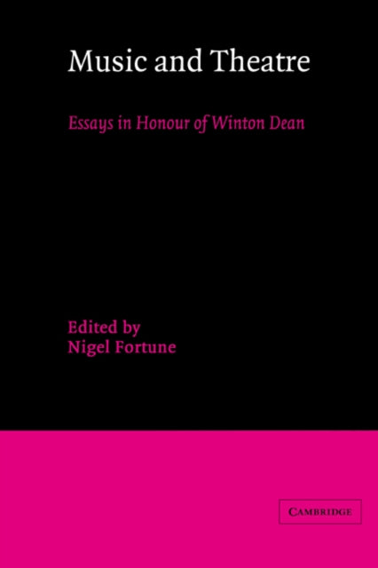 Book cover of: Music and Theatre. By: Nigel Fortune