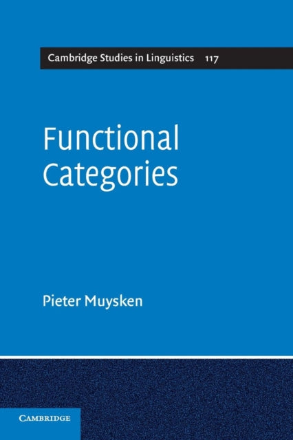 Book cover of: Functional Categories. By: Pieter Muysken