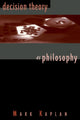 Book cover of: Decision Theory as Philosophy