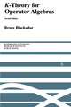 Book cover of: K-Theory for Operator Algebras