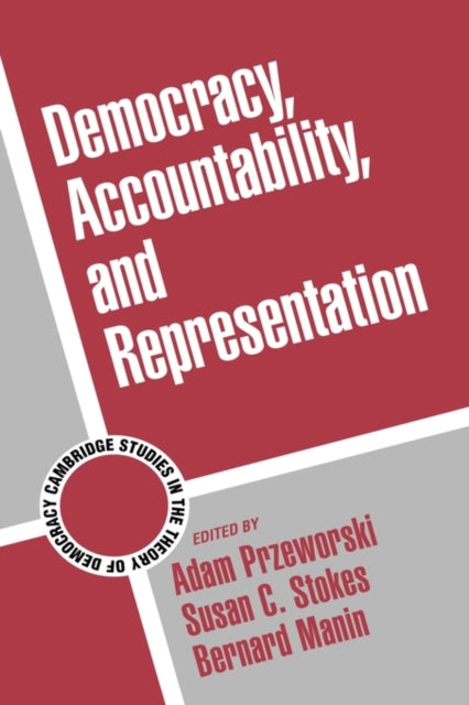 Book cover of: Democracy, Accountability, and Representation