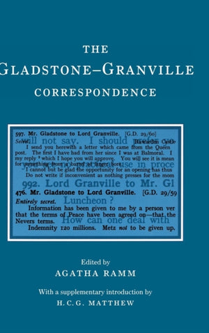 Gladstone-Granville Correspondence