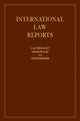 Book cover of: International Law Reports. By: C.J. Greenwood