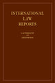 Book cover of: International Law Reports. By: C.J. Greenwood