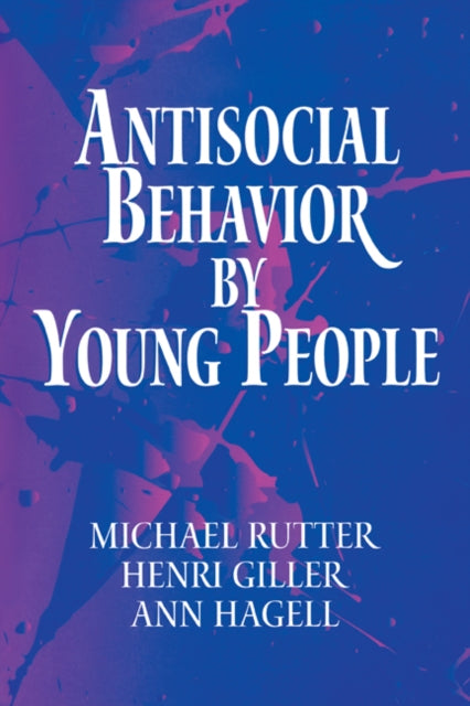 Book cover of: Antisocial Behavior by Young People