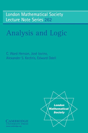 Analysis and Logic
