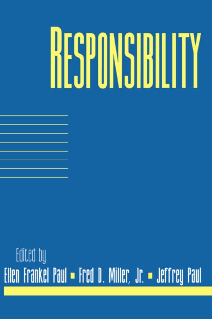 Book cover of: Responsibility: Volume 16, Part 2