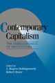 Book cover of: Contemporary Capitalism
