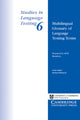 Book cover of: Multilingual Glossary of Language Testing Terms. By: ALTE members