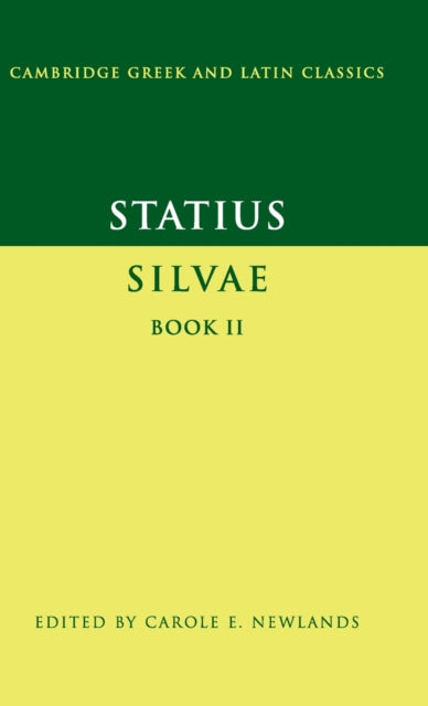 Book cover of: Statius: Silvae Book II. By: Publius Papinius Statius