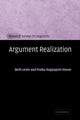 Book cover of: Argument Realization. By: Beth Levin