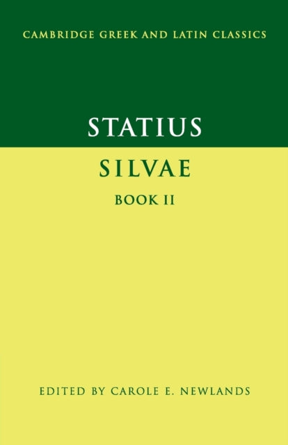 Book cover of: Statius: Silvae Book II. By: Publius Papinius Statius
