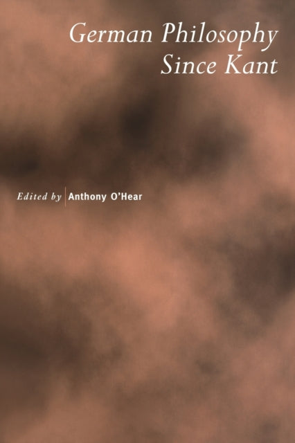 Book cover of: German Philosophy since Kant