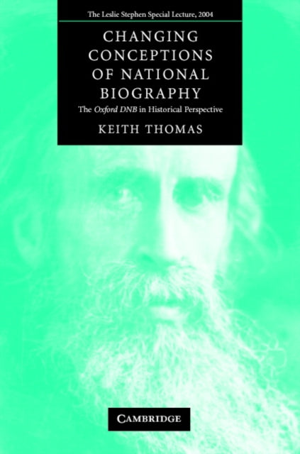 Book cover of: Changing Conceptions of National Biography. By: Keith Thomas