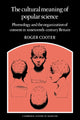 Book cover of: Cultural Meaning of Popular Science. By: Roger Cooter