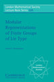 Book cover of: Modular Representations of Finite Groups of Lie Type. By: James E. Humphreys