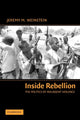 Book cover of: Inside Rebellion. By: Jeremy M. Weinstein