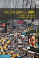Book cover of: India Since 1980. By: Sumit Ganguly