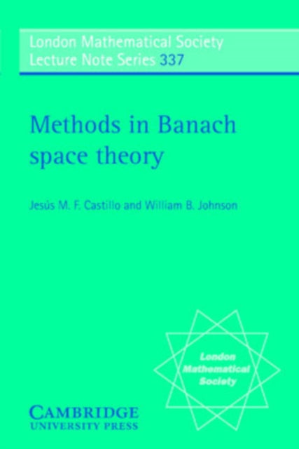 Book cover of: Methods in Banach Space Theory. By: Conference on Banach Spaces (5th 2004 Cáceres, Spain)