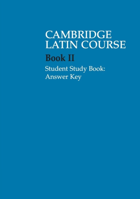 Cambridge'i ladina keele 2. kursuse õpilase õpperaamatu vastuste võti