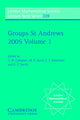 Book cover of: Groups St Andrews 2005: Volume 1