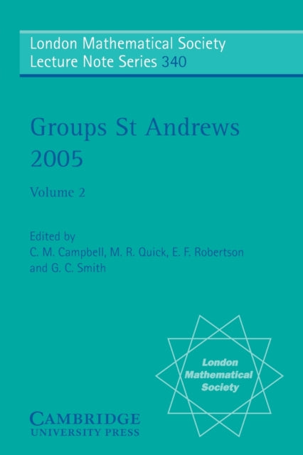 Book cover of: Groups St Andrews 2005: Volume 2