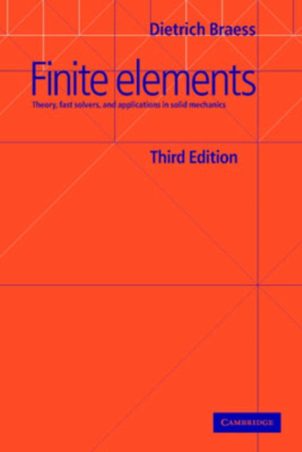 Book cover of: Finite Elements. By: Dietrich Braess