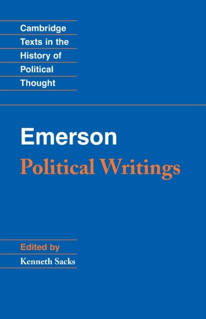Book cover of: Emerson: Political Writings. By: Ralph Waldo Emerson