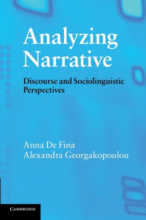 Analyzing Narrative