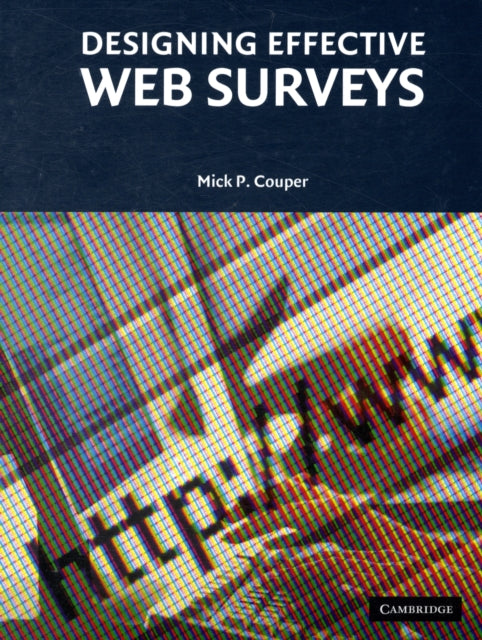 Book cover of: Designing Effective Web Surveys