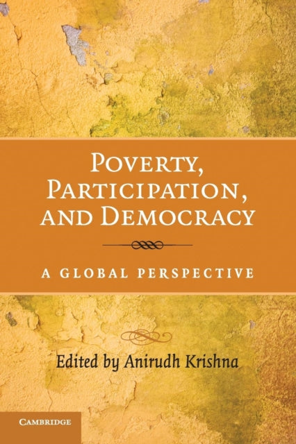 Book cover of: Poverty, Participation, and Democracy