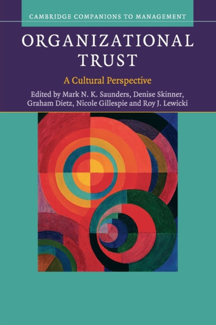 Book cover of: Organizational Trust