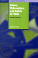 Book cover of: Values, Philosophies, and Beliefs in TESOL: Making a Statement. By: Graham Crookes