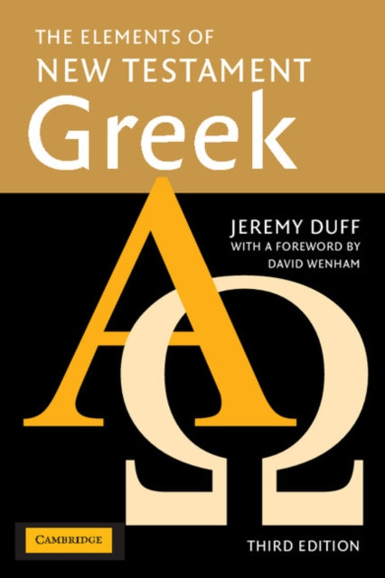 Book cover of: Elements of New Testament Greek. By: Jeremy Duff