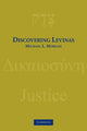 Book cover of: Discovering Levinas. By: Michael L. Morgan