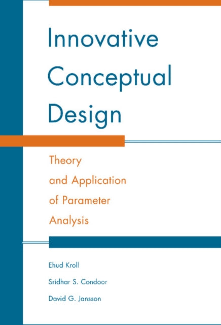 Book cover of: Innovative Conceptual Design. By: Ehud Kroll