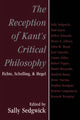 Book cover of: Reception of Kant's Critical Philosophy. By: Sally Sedgwick