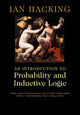Book cover of: Introduction to Probability and Inductive Logic. By: Ian Hacking