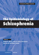Book cover of: Epidemiology of Schizophrenia