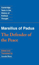 Book cover of: Marsilius of Padua: The Defender of the Peace. By: Marsilius of Padua