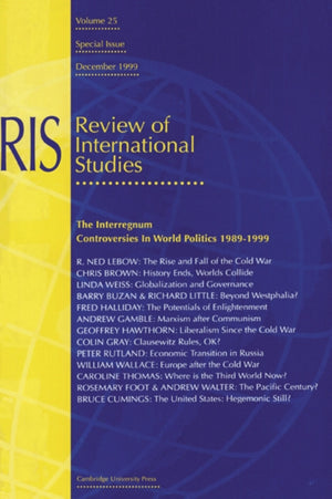 Interregnum: Controversies in World Politics 1989–1999
