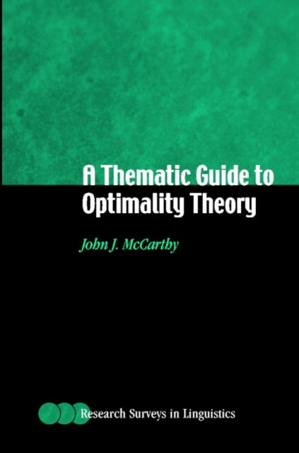 Book cover of: Thematic Guide to Optimality Theory
